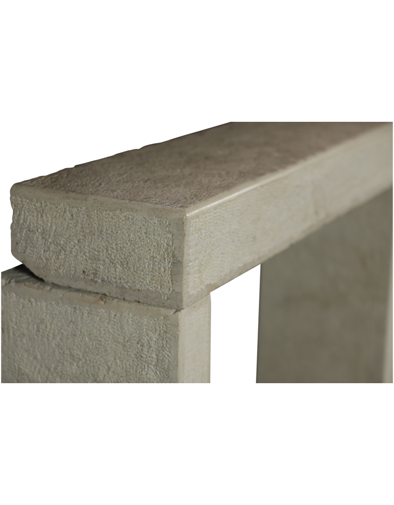 Maison Leon Van den Bogaert Marco De Chimenea De Piedra Caliza Beige Para Siempre