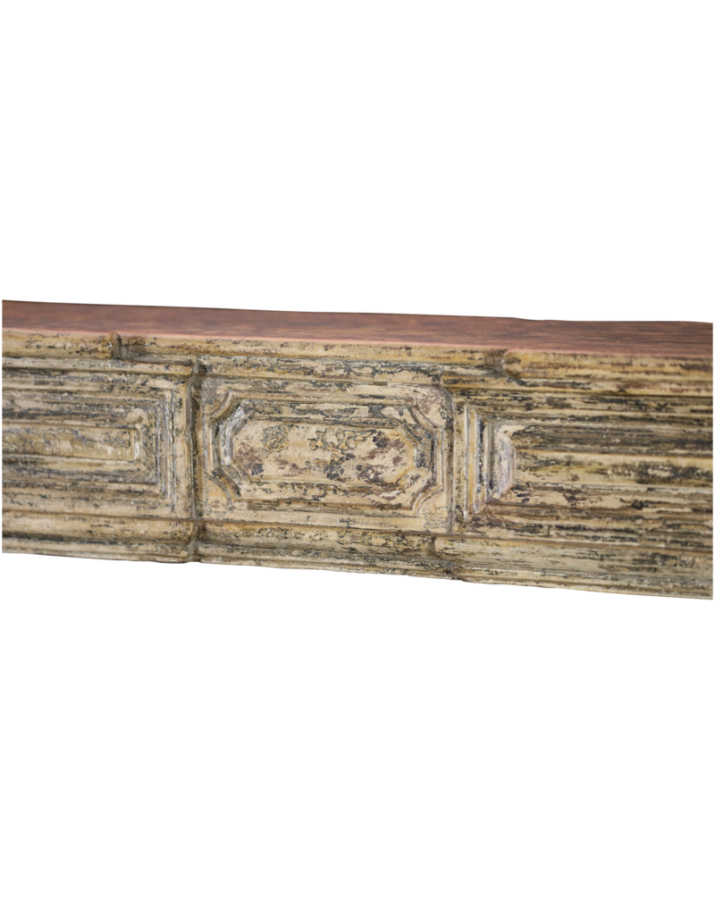 Maison Leon Van den Bogaert Revestimiento De Chimenea De Piedra Caliza Del Siglo XVIII