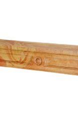 Maison Leon Van den Bogaert 190 cm Breite Kaminumrandung aus französischem Marmorstein