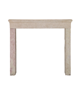 Maison Leon Van den Bogaert Entorno De Chimenea De Piedra Caliza Beige Bicolor Brutal