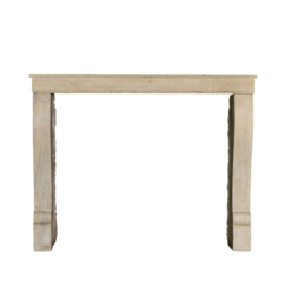 Origines French Limestone Antique Fireplace Surround