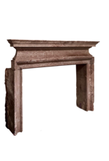 Italian Artempo Red Stone Fireplace