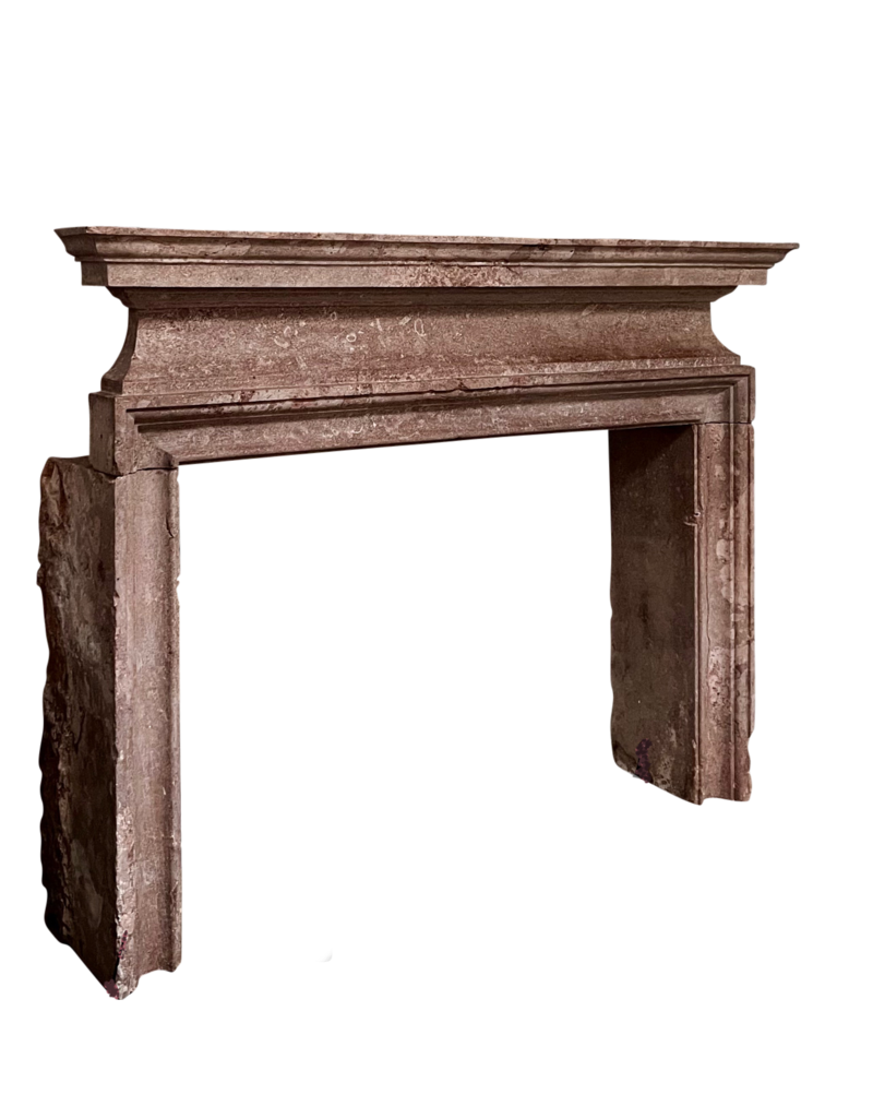 Italian Artempo Red Stone Fireplace