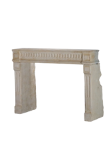 Maison Leon Van den Bogaert Classic Chic French Limestone Fireplace