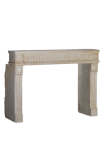 Maison Leon Van den Bogaert Classic Chic French Limestone Fireplace