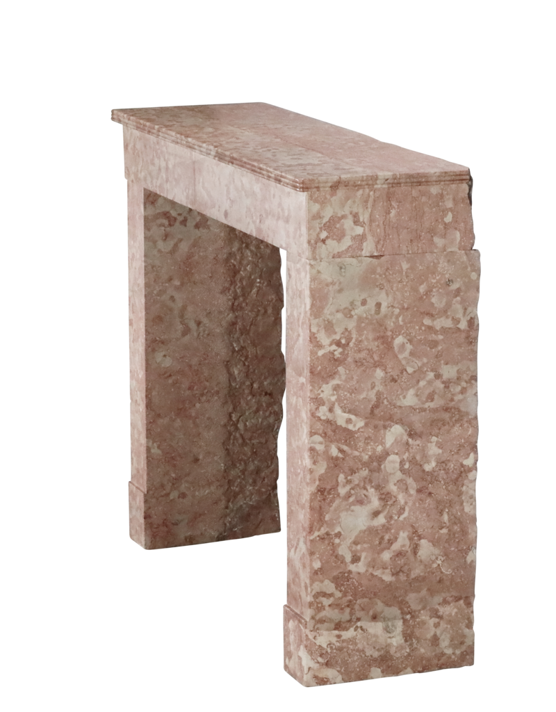Maison Leon Van den Bogaert Bourgondische Roze Stenen Open Haard
