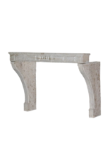 Maison Leon Van den Bogaert Chimenea De Piedra Caliza Beige Oscuro