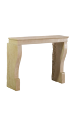 Maison Leon Van den Bogaert 19E-Eeuwse Franse Kleine Open Haard In Beige Kalksteen