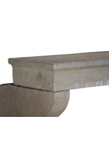 Maison Leon Van den Bogaert French Light Stone Fireplace