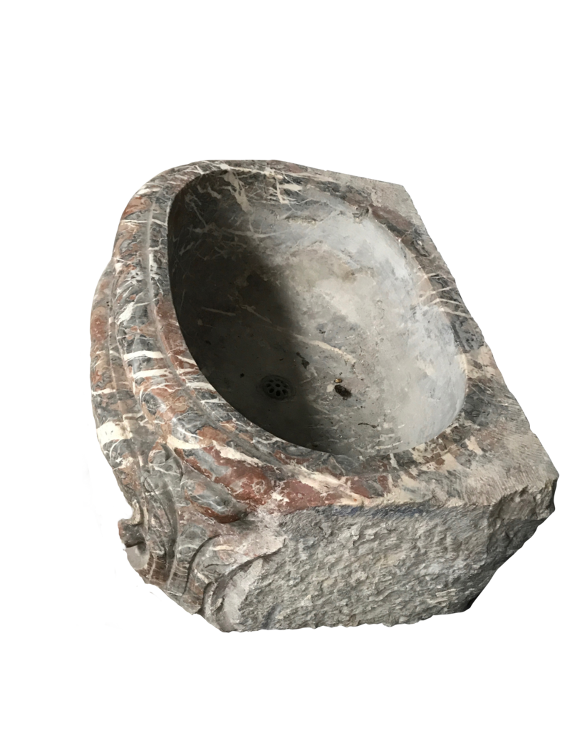 Antieke Lavabo In Belgisch Marmer