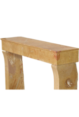 Maison Leon Van den Bogaert Kamin aus Beige Stein