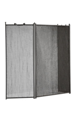 Maison Leon Van den Bogaert Kaminschirm mit Schwarze Patina