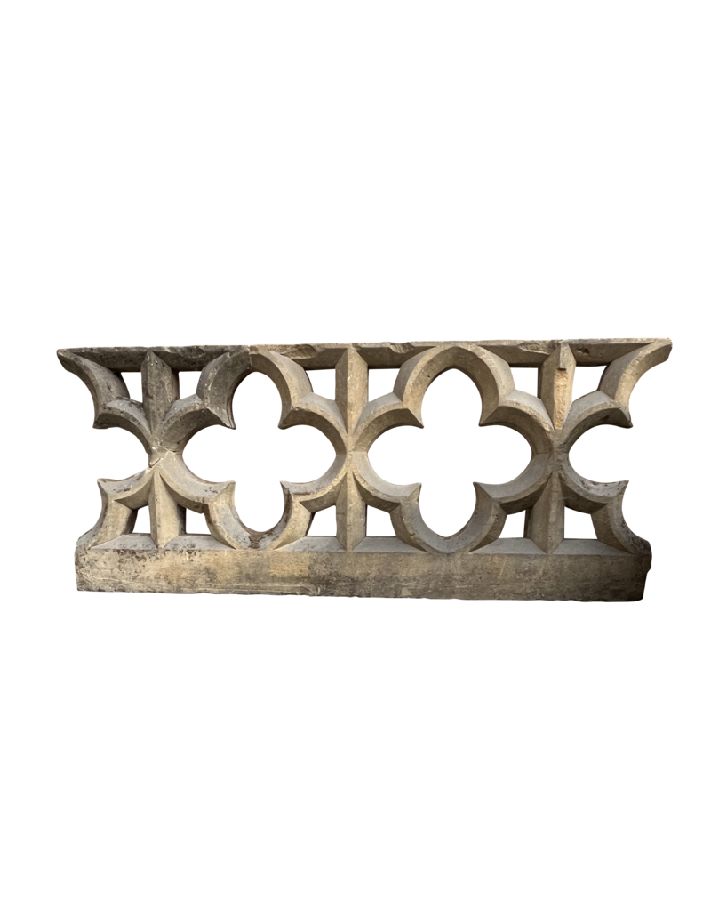 French Gothic Building Element In Stone