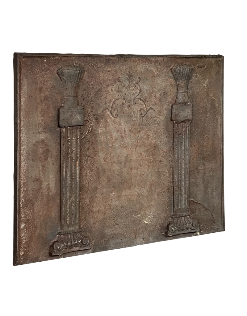 Maison Leon Van den Bogaert Rectangular Cast Iron Fire-Back Plate