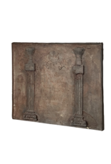 Maison Leon Van den Bogaert Rectangular Cast Iron Fire-Back Plate
