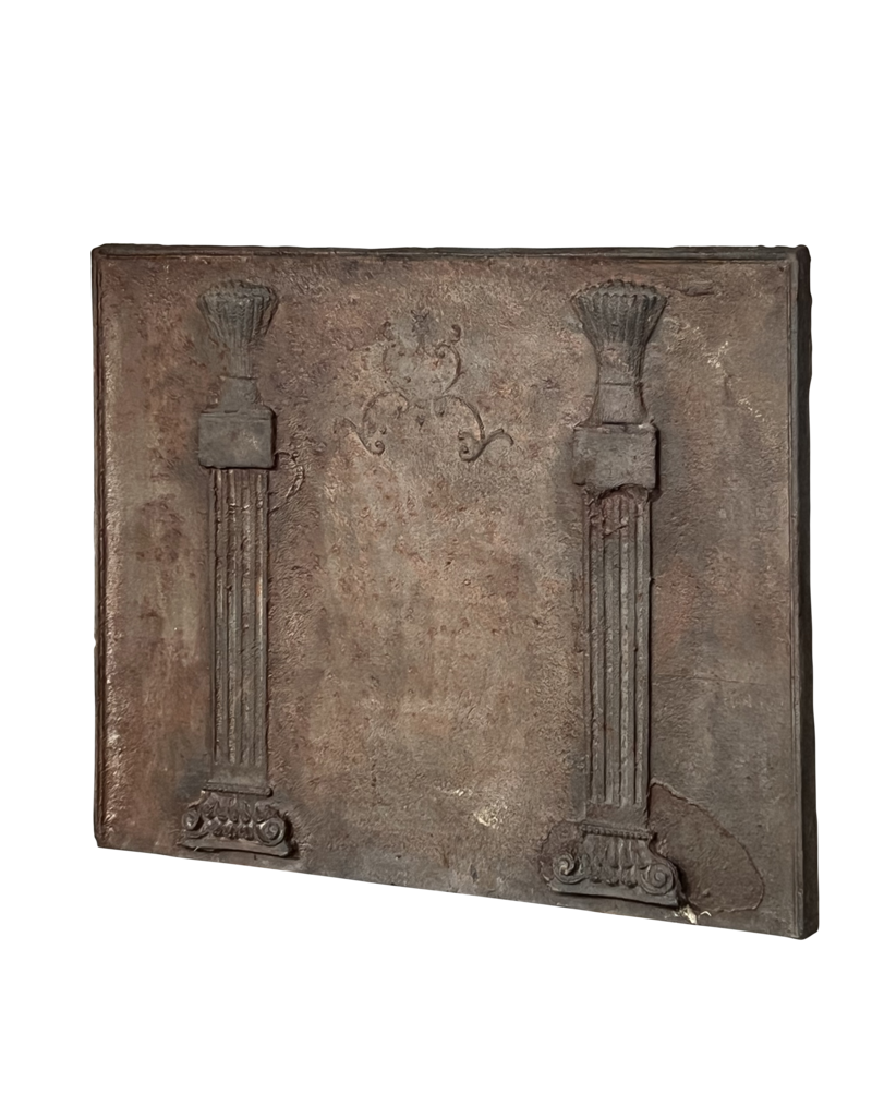 Maison Leon Van den Bogaert Rectangular Cast Iron Fire-Back Plate