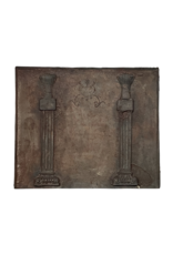 Rectangular Cast Iron Fire-Back Plate