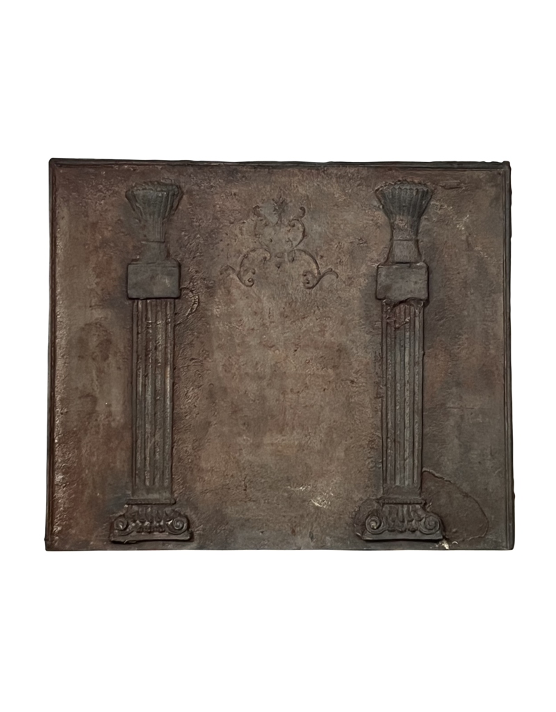 Maison Leon Van den Bogaert Placa Rectangular De Chimenea En Hierro Fundido
