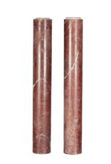 Maison Leon Van den Bogaert Par De Columnas Antiguas En Mármol