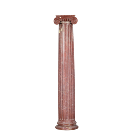 Maison Leon Van den Bogaert Columna Antigua De Mármol Rojo