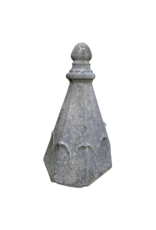 Maison Leon Van den Bogaert Belgian Reclaimed Decorative Building Element In Bleu Hard Stone