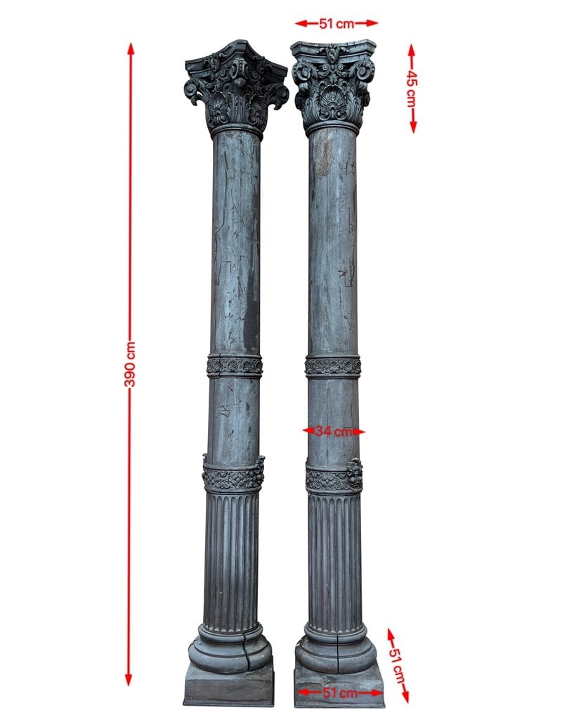 Maison Leon Van den Bogaert Columnas Neorrenacentistas