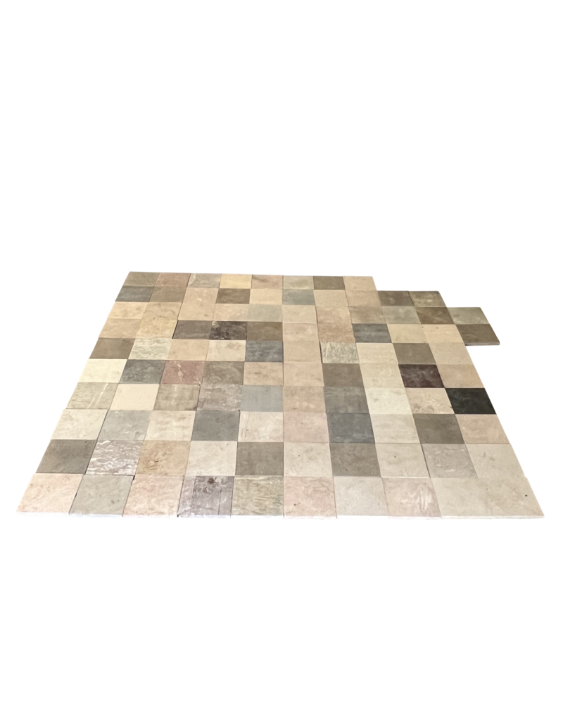 Maison Leon Van den Bogaert Originaler französischer Kalksteinboden mit gemischten Farbtönen