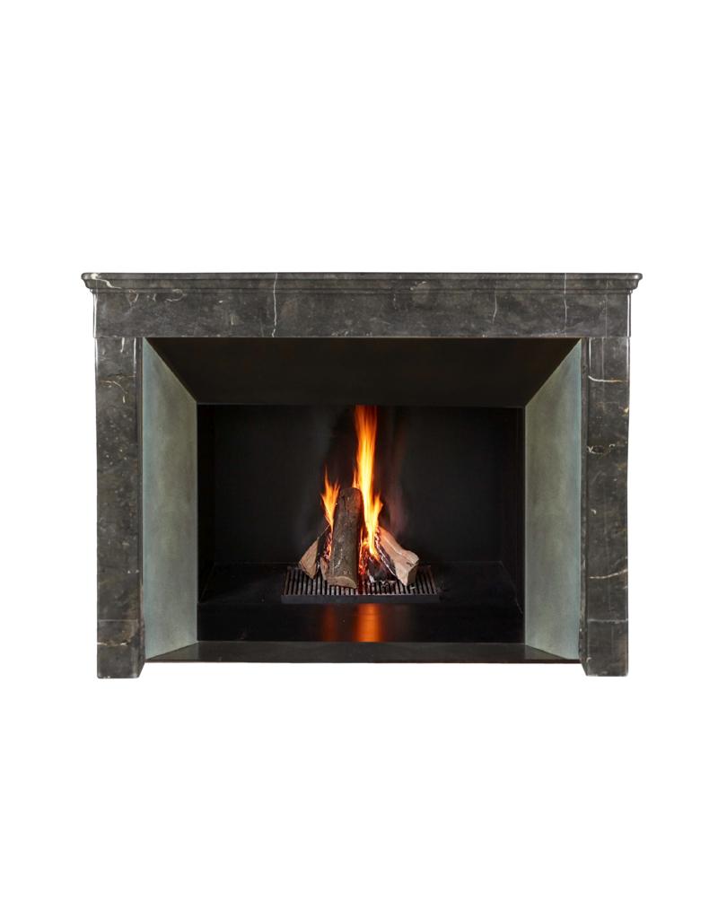 Maison Leon Van den Bogaert Cheminée Budget Noire Vintage Intemporelle