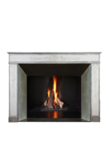 Maison Leon Van den Bogaert Chimenea neoclásicafrancesa – mármol azul Turquin & Statuario