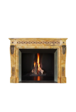 Chimenea de Mármol Jaune De Sienne con Bijouterie