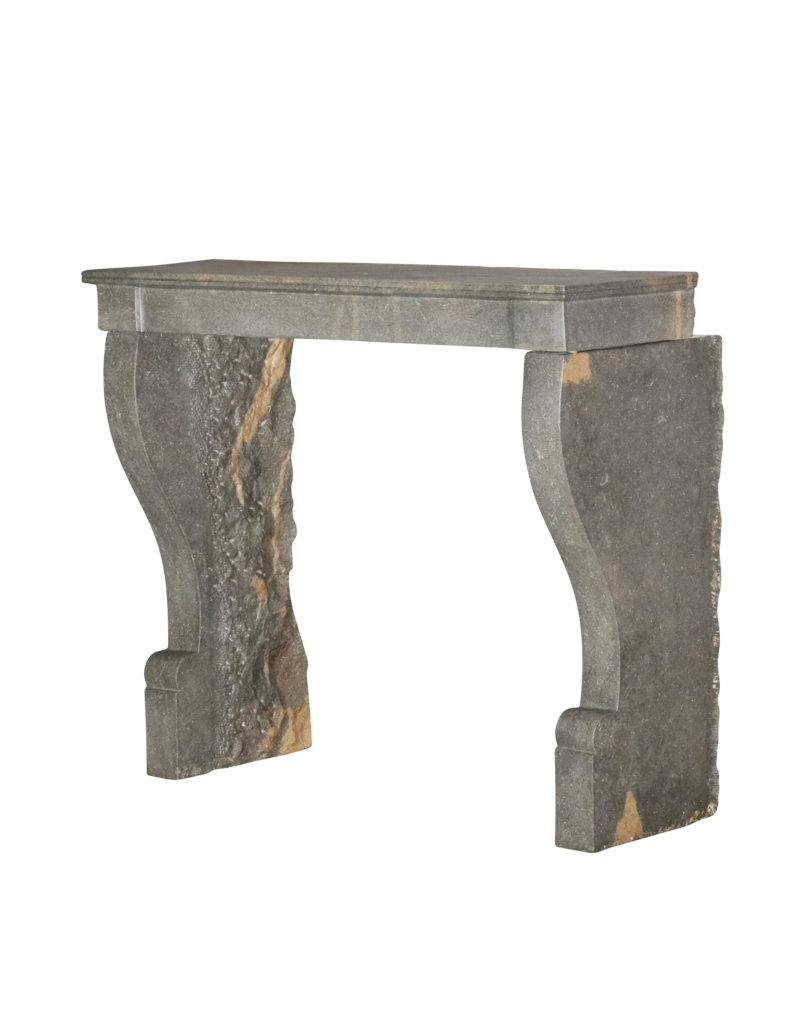 French Antique Stone Fireplace Surround