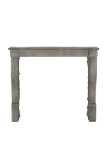 French Antique Stone Fireplace Surround