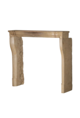Maison Leon Van den Bogaert Dijon Stone Fireplace LXIV Style Honey Teint