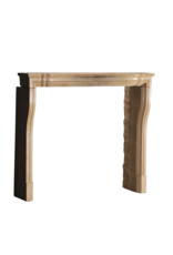 Maison Leon Van den Bogaert Dijon Stone Fireplace LXIV Style Honey Teint