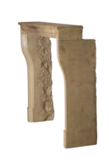 Maison Leon Van den Bogaert Dijon Stone Fireplace LXIV Style Honey Teint