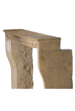 Dijon Stone Fireplace LXIV Style Honey Teint