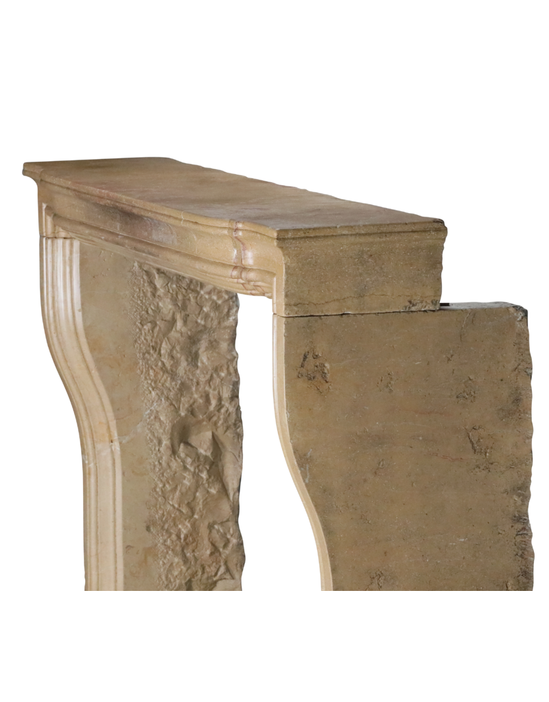 Dijon Stone Fireplace LXIV Style Honey Teint