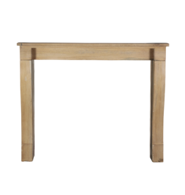 Maison Leon Van den Bogaert 19th Century Honey Teint Stone Fireplace Surround