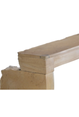Maison Leon Van den Bogaert Antique Limestone Fireplace Surround Beaune