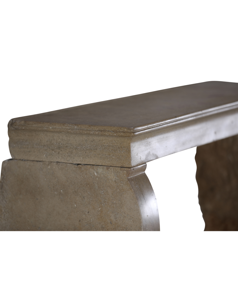 French Interior Design Fireplace Surround In Antique Stone
