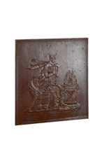 Maison Leon Van den Bogaert Basrelief-Kamindesign Dame am Feuer