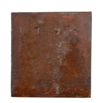 Maison Leon Van den Bogaert Minimalistische 1794 haarddecoratieplaat — 81 cm hoog