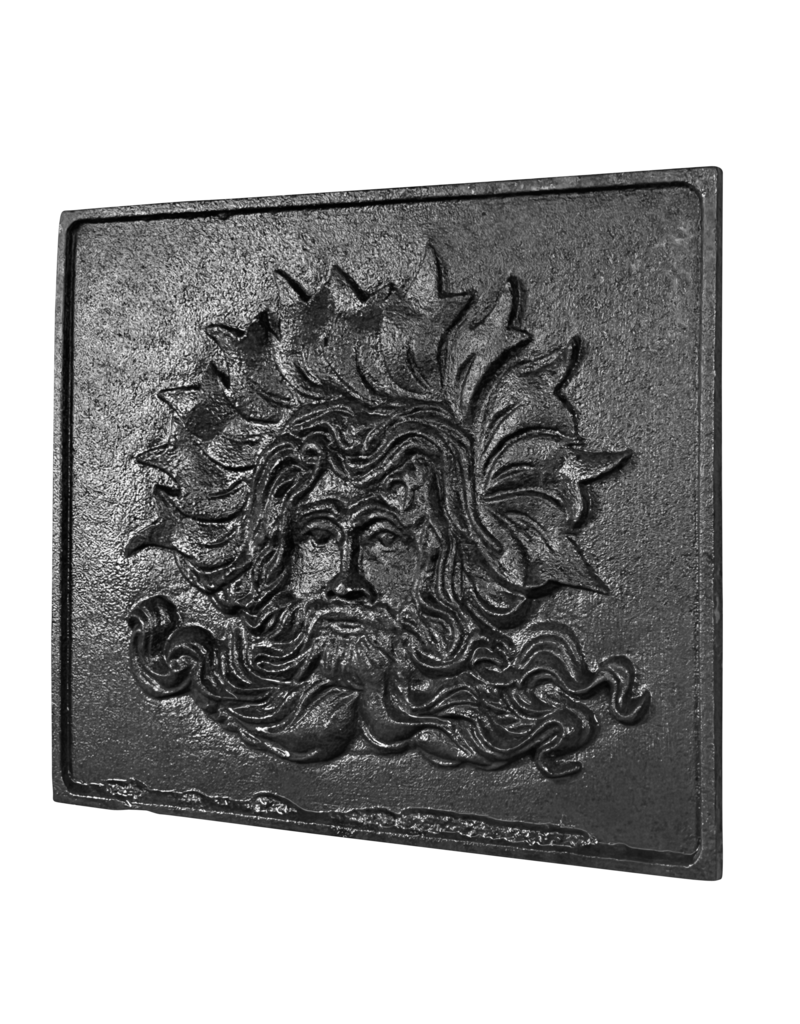 Maison Leon Van den Bogaert Poseidon Beschermer Van Zeelieden Gietijzeren Plaat