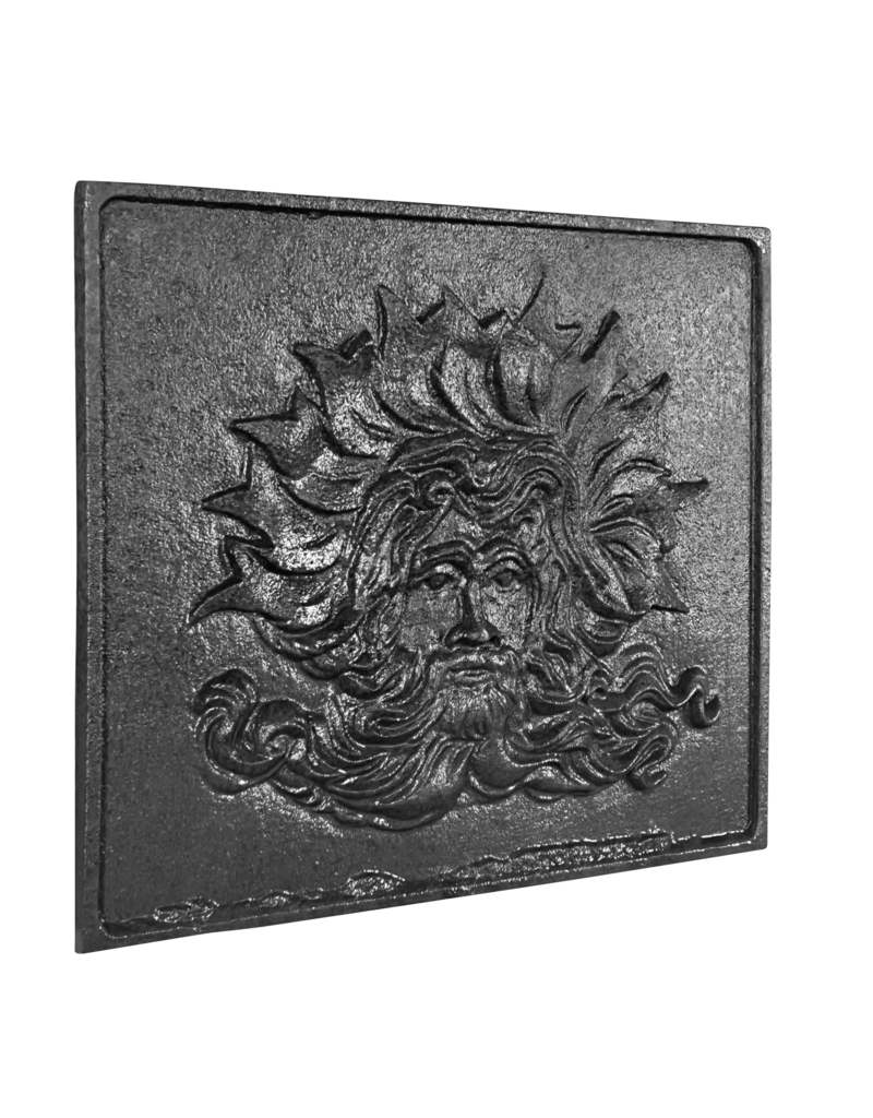 Maison Leon Van den Bogaert Poseidon Protector of Sailors Cast iron Plate