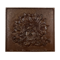Maison Leon Van den Bogaert Poseidón Protector de Marineros Placa de hierro fundido