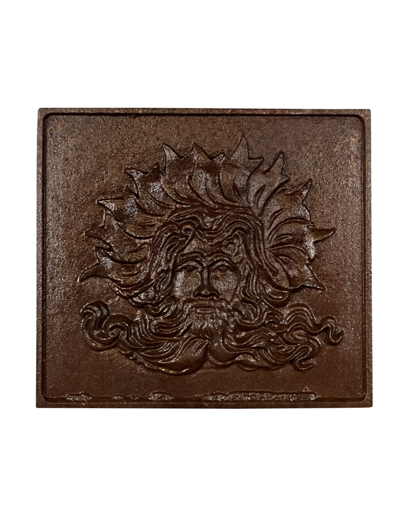Maison Leon Van den Bogaert Poseidon Beschermer Van Zeelieden Gietijzeren Plaat