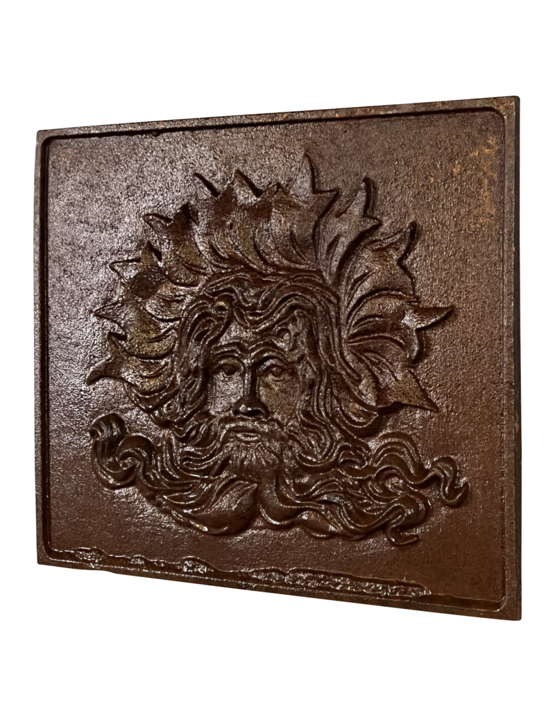 Maison Leon Van den Bogaert Poséidon Protecteur Des Marins Plaque En Fonte