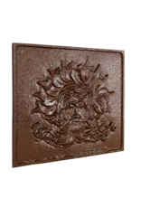 Maison Leon Van den Bogaert Poseidón Protector De Marineros Placa De Hierro Fundido