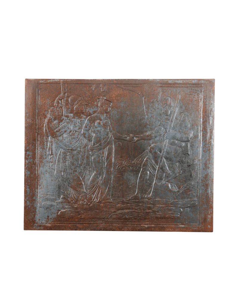 Bas Relief Fireplace Decor Plate