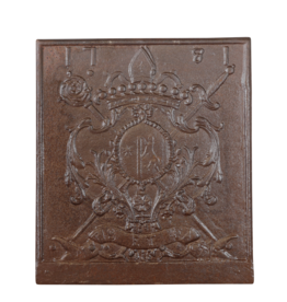 Maison Leon Van den Bogaert Datiert 1781 Abbe Plate